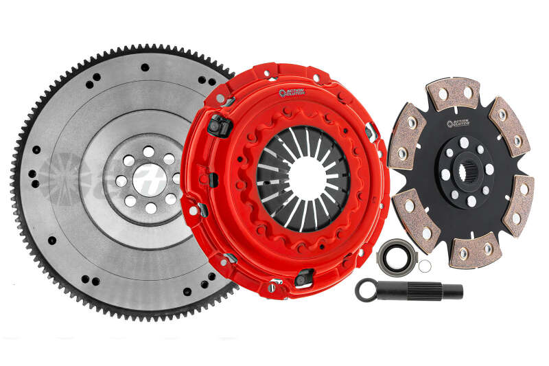 Honda Civic Si Clutch Kit - Action Clutch - Stage 4 (1MD) w/OE-HD Flywheel - `12-`15 Honda Civic Si Clutch Kit - Action Clutch - Stage 4 (1MD) w/OE-HD Flywheel - `12-`15
